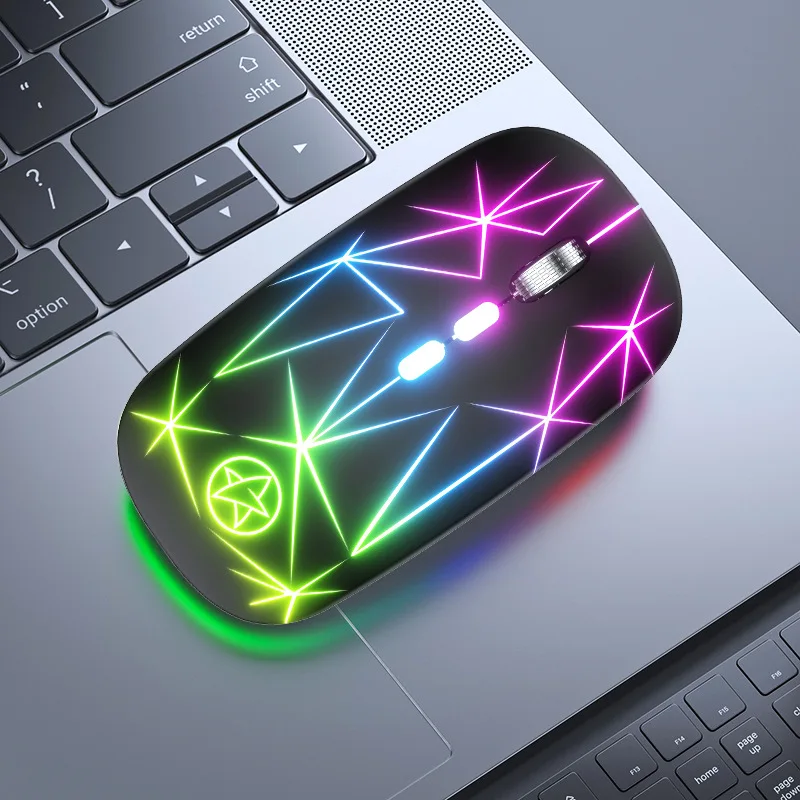 2.4GHz Wireless Gaming Mouse 1000/1200/1600 DPI 500mAh Rechargeable 7 Color Light House Computer Tablet Silent Mice Equipment
2.4GHz Wireless Gaming Mouse 1000/1200/1600 DPI 500mAh Rechargeable 7 Color Light House Computer Tablet Silent Mice Equipment