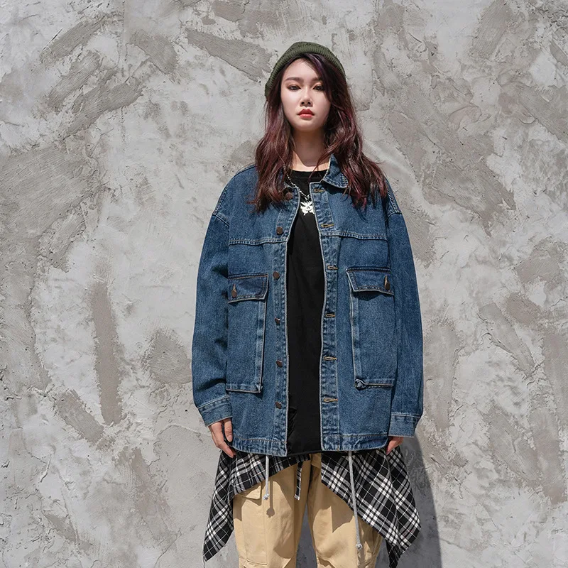 Kapital man high street denim smiley face jacket trendy basic loose smiley face printed washed denim jacket
Kapital man high street denim smiley face jacket trendy basic loose smiley face printed washed denim jacket