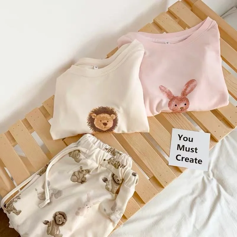 XEJ Pijama Kawaii Cartoon Lion Print Pajamas Women Summer Loungewear Home Clothes for Women Sleepwear Pyjamas Women Nightwear
XEJ Pijama Kawaii Cartoon Lion Print Pajamas Women Summer Loungewear Home Clothes for Women Sleepwear Pyjamas Women Nightwear