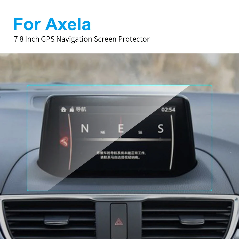 7 8 дюймов для Mazda 3 Axela автомобиля GPS навигации закаленное Стекло Экран протектор