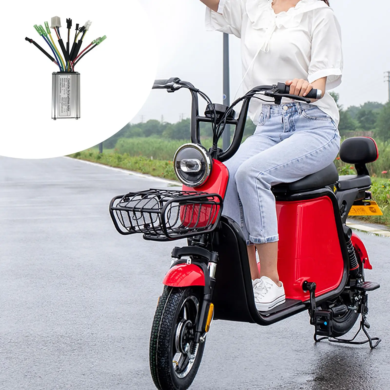 Controller 36/48V Bicycle Modification Accessories Brushless KT Controller Electric Bike Accessorice Motor Conversion Kit
Controller 36/48V Bicycle Modification Accessories Brushless KT Controller Electric Bike Accessorice Motor Conversion Kit