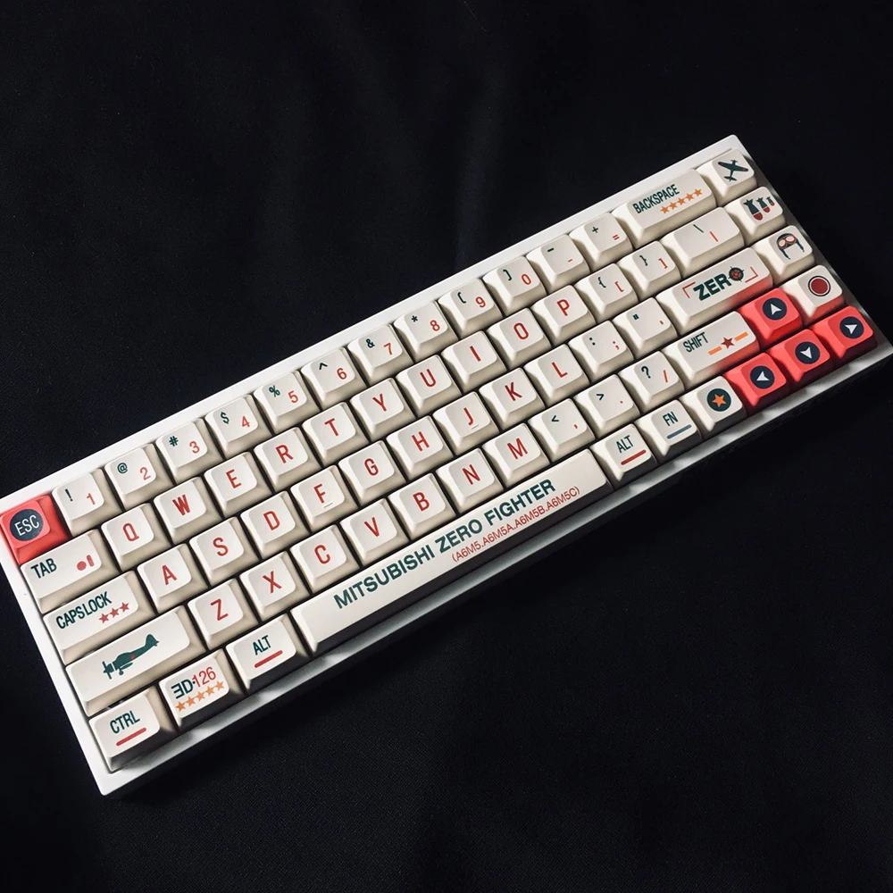 Колпачки для клавиш Cherry Mx дизайнерская Механическая игровая клавиатура с белыми