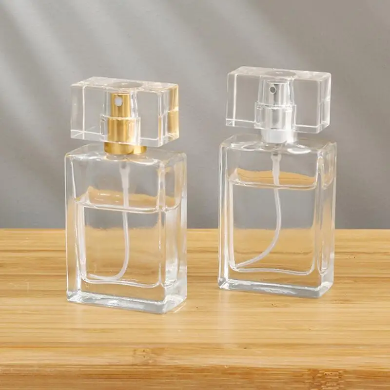 30ml 50ml Empty Clear Glass Perfume Bottles Square Spray Bottle Refillable Atomizer Travel Size Wholesale LX2512
30ml 50ml Empty Clear Glass Perfume Bottles Square Spray Bottle Refillable Atomizer Travel Size Wholesale LX2512