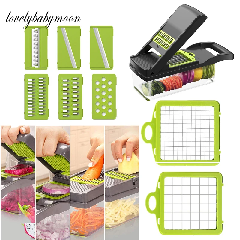 Multifunctional Vegetable Cutter Fruit Slicer Grater Shredders Drain Basket Slicers 8 In 1 Gadgets Kitchen Accessories slicer
Multifunctional Vegetable Cutter Fruit Slicer Grater Shredders Drain Basket Slicers 8 In 1 Gadgets Kitchen Accessories slicer