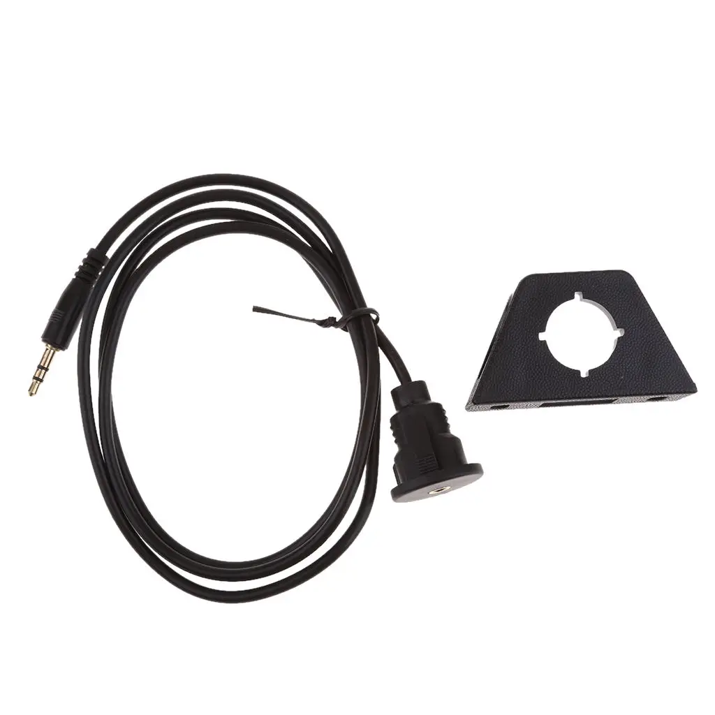 Male to Female 3.5mm AUX Extension Flush Panel Mount Cable for Boat 1 Meter
Male to Female 3.5mm AUX Extension Flush Panel Mount Cable for Boat 1 Meter