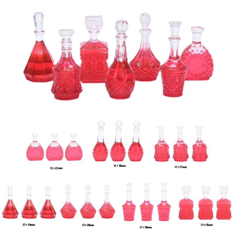 3pcs/Set Miniature Resin Red Wine Bottle Drinks Model Ornaments Simulation Bottle DIY Pretend Play Food Dollhouse Craft Supplies
3pcs/Set Miniature Resin Red Wine Bottle Drinks Model Ornaments Simulation Bottle DIY Pretend Play Food Dollhouse Craft Supplies