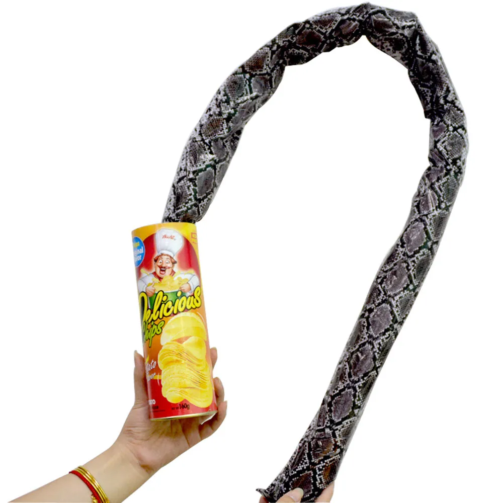 Funny Potato Chip Can Jump Spring Snake roach Toy Gift April Fool Day Halloween Party Decoration Prank Trick Fun Joke Toys
Funny Potato Chip Can Jump Spring Snake roach Toy Gift April Fool Day Halloween Party Decoration Prank Trick Fun Joke Toys