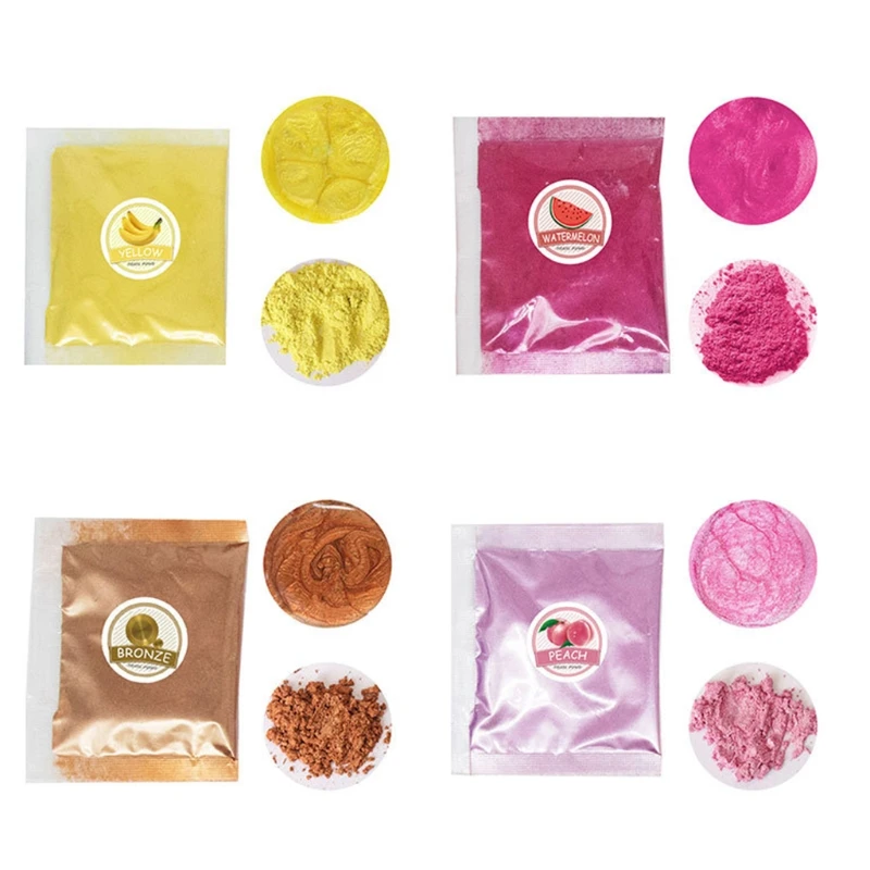 24 Colors Cosmetic Grade Pearlescent Natural Mica Mineral Powder Epoxy Resin Dye Pearl Pigment DIY Jewelry Crafts Making
24 Colors Cosmetic Grade Pearlescent Natural Mica Mineral Powder Epoxy Resin Dye Pearl Pigment DIY Jewelry Crafts Making