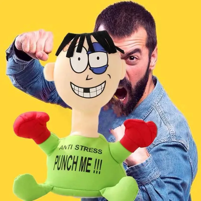Funny Punch Me Plush Toy Electric Stuffed Toys Electric Stress Release Doll Christmas Gifts for Kids Boys Adult Girl Babies
Funny Punch Me Plush Toy Electric Stuffed Toys Electric Stress Release Doll Christmas Gifts for Kids Boys Adult Girl Babies