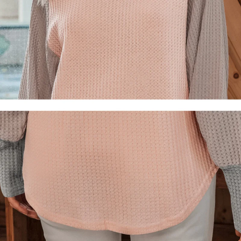 Mimofunny Women Loose T-Shirts Lady Long Sleeve Patchwork Tshirts Female Harajuku Casual Fashion O-Neck Simple Tops Tees Shirts
Mimofunny Women Loose T-Shirts Lady Long Sleeve Patchwork Tshirts Female Harajuku Casual Fashion O-Neck Simple Tops Tees Shirts