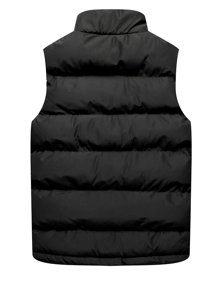 Dropshipping New Autumn Winter Sleeveless Jacket Men Keep Warm Windbreaker Vest Men Plus Size M-5XL Stand Collar Waistcoat Male 
Dropshipping New Autumn Winter Sleeveless Jacket Men Keep Warm Windbreaker Vest Men Plus Size M-5XL Stand Collar Waistcoat Male
