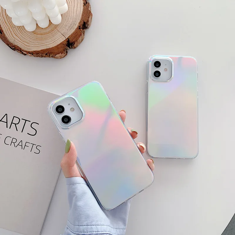 Clear Laser Silicone TPU Case Cover For iPhone 12 Pro Max Mini 11 SE XR XS X 8 7 Plus
Clear Laser Silicone TPU Case Cover For iPhone 12 Pro Max Mini 11 SE XR XS X 8 7 Plus