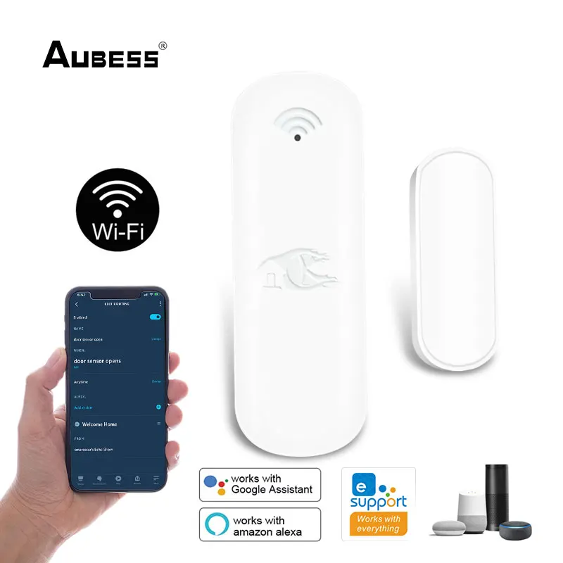 Ewlink WiFi Door Sensor Smart Door Open/Closed Detectors Smart Home Security Protection Window Sensor With Alexa Google Home
Ewlink WiFi Door Sensor Smart Door Open/Closed Detectors Smart Home Security Protection Window Sensor With Alexa Google Home