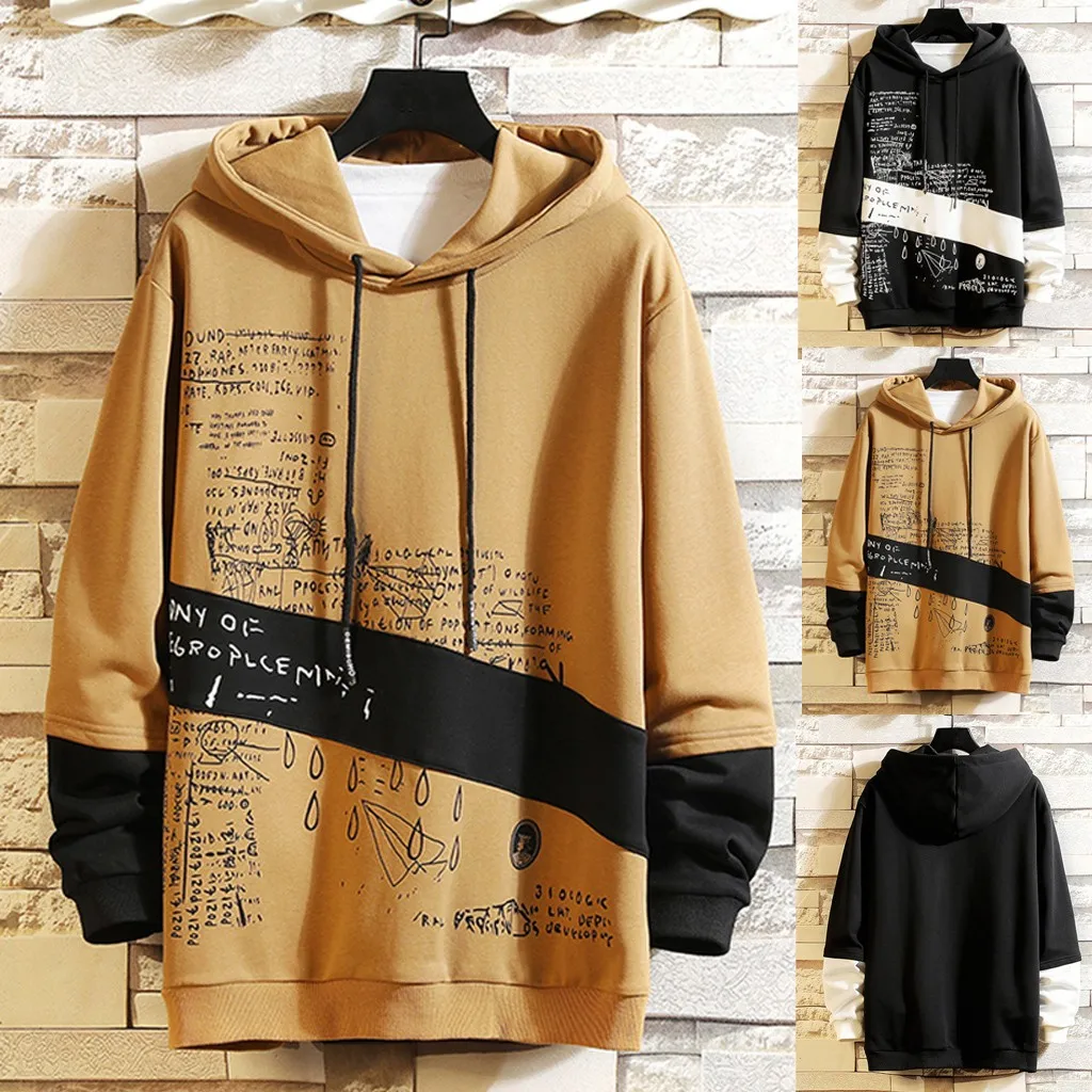 2021 New Arrival Hot Selling Brand Hoodies Men Spring Autumn Fashion Casual Long Sleeve Streetwear Patchwork Hooded Sweatshirts
2021 New Arrival Hot Selling Brand Hoodies Men Spring Autumn Fashion Casual Long Sleeve Streetwear Patchwork Hooded Sweatshirts