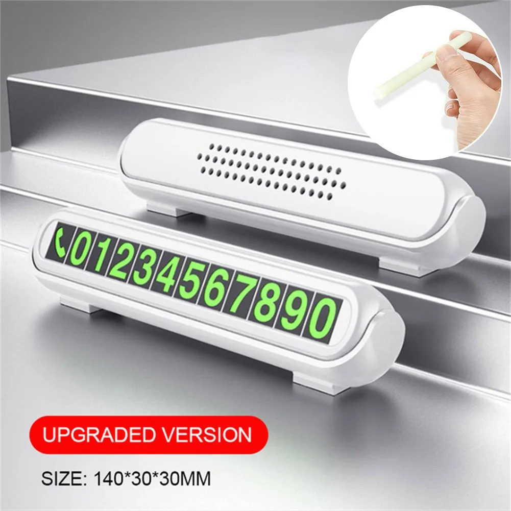 Black/White Car Temporary Parking Card Phone Number Card Plate Park Stop Auto Telephone Number Car Park Stop 14*3*3cm
Black/White Car Temporary Parking Card Phone Number Card Plate Park Stop Auto Telephone Number Car Park Stop 14*3*3cm