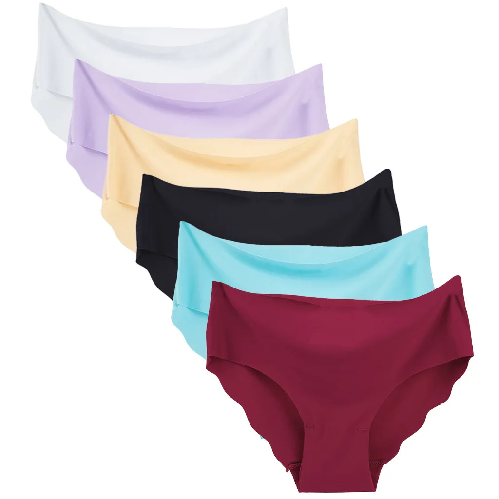 6pc Underwear Women Casual Breathable Underwear Sexy Panties Middle Waist Solid Elastic Underpants Pants Women Intimates FT
6pc Underwear Women Casual Breathable Underwear Sexy Panties Middle Waist Solid Elastic Underpants Pants Women Intimates FT