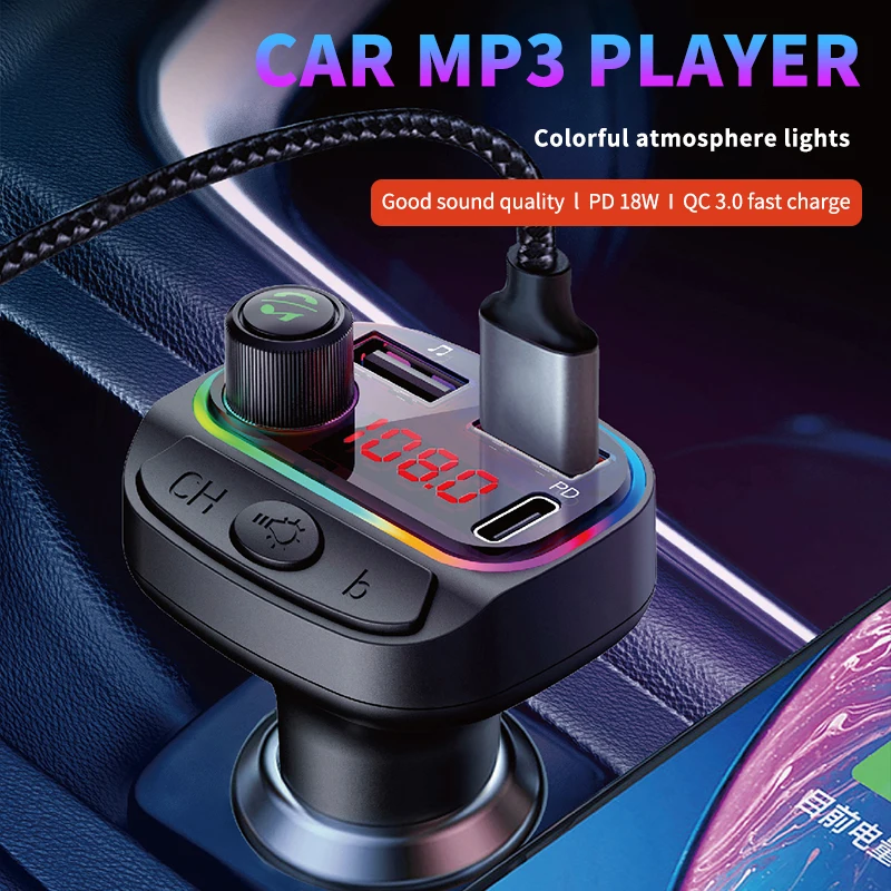 Автомобильный Bluetooth 5,0 FM-передатчик Handsfree Беспроводной аудиоприемник QC3.0 PD Быстрая зарядка U-диск Звук без потерь MP3 Музыкальный плеер
Автомобильный Bluetooth 5,0 FM-передатчик Handsfree Беспроводной аудиоприемник QC3.0 PD Быстрая зарядка U-диск Звук без потерь MP3 Музыкальный плеер