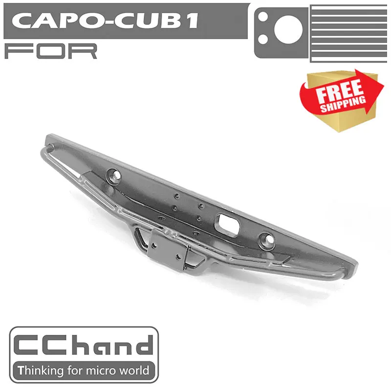 Радиоуправляемый автомобиль CChand CAPO CUB1, металлический задний бампер, дополнительные детали
Радиоуправляемый автомобиль CChand CAPO CUB1, металлический задний бампер, дополнительные детали