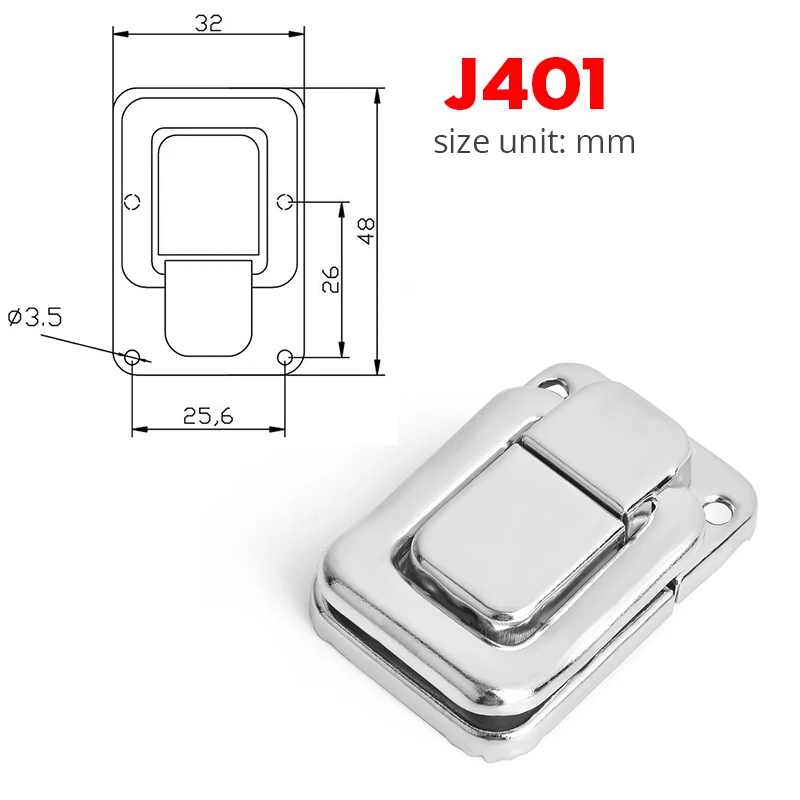 Защелки для шкафа KAK-J107 
Защелки для шкафа KAK-J107