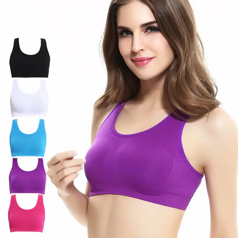Women Breathable Sports Bra Absorb Sweat Shockproof Padded Sports Bra Top Athletic Gym Running Fitness Yoga Sports Top Vest
Women Breathable Sports Bra Absorb Sweat Shockproof Padded Sports Bra Top Athletic Gym Running Fitness Yoga Sports Top Vest