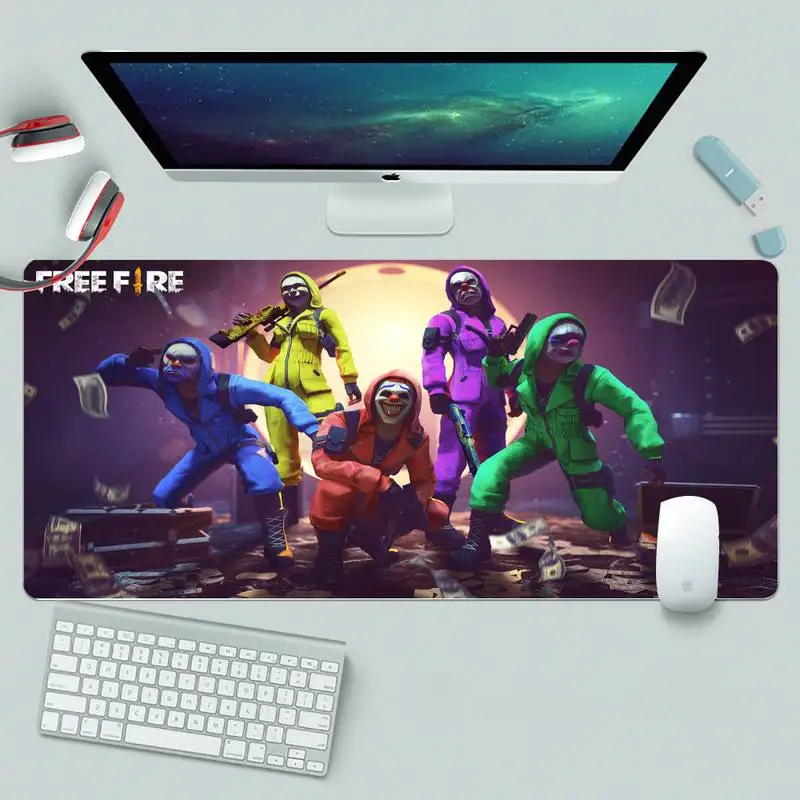 Резиновый компьютерный Коврик Для Мыши Free fire garena XL, большой игровой коврик для клавиатуры, настольного ПК, коврик для компьютерного планшет...
Резиновый компьютерный Коврик Для Мыши Free fire garena XL, большой игровой коврик для клавиатуры, настольного ПК, коврик для компьютерного планшет...