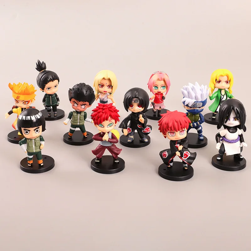 NEW 12pcs/set Anime Naruto Shippuden Hinata Sasuke Itachi Kakashi Gaara Jiraiya Sakura Q Version PVC Figures Toys Dolls Kid Gift
NEW 12pcs/set Anime Naruto Shippuden Hinata Sasuke Itachi Kakashi Gaara Jiraiya Sakura Q Version PVC Figures Toys Dolls Kid Gift