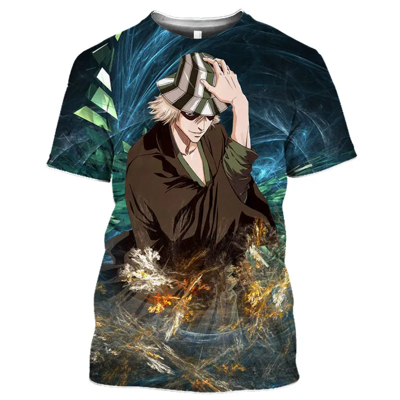 SONSPEE Bleach Anime T Shirt Casual Style Tee 2021 Summer New 3D Print Harajuku Fashion All-match Street Tops Men Women Shirts
SONSPEE Bleach Anime T Shirt Casual Style Tee 2021 Summer New 3D Print Harajuku Fashion All-match Street Tops Men Women Shirts