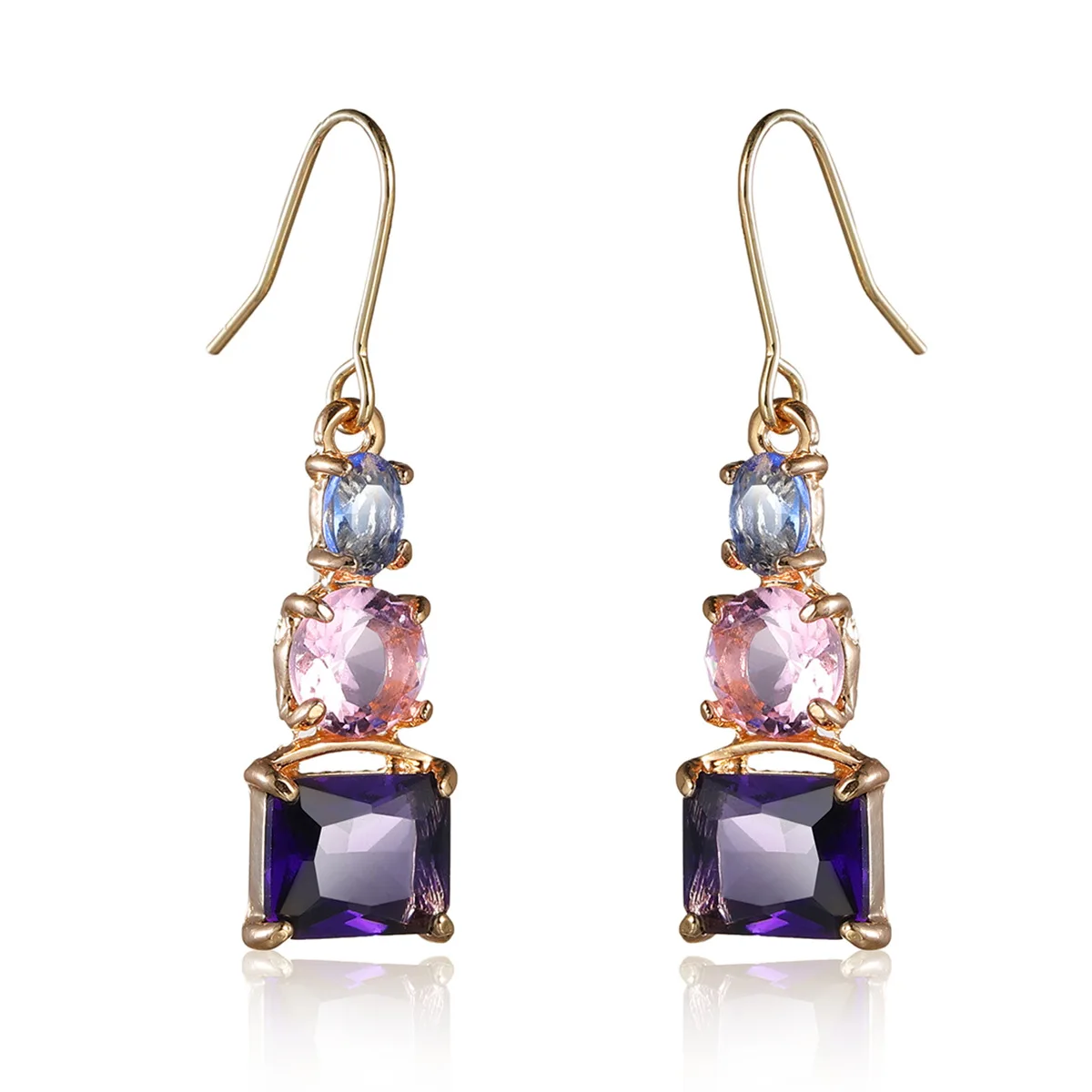 2021 New Fashion Hot Selling Zircon Earrings Gift European And American Creative Wild Popular Ladies Earrings
2021 New Fashion Hot Selling Zircon Earrings Gift European And American Creative Wild Popular Ladies Earrings