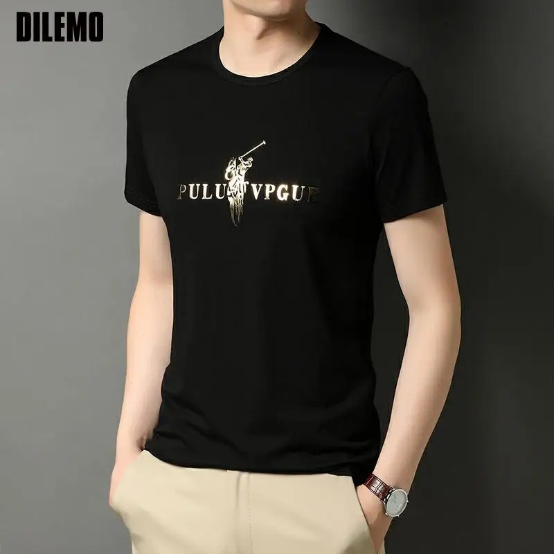 2022 Cotton Spandex Top Grade New Summer Designer Brand Tops Short Sleeve Pattern Casual Korean Fashion Tshirt For Men Clothes
2022 Cotton Spandex Top Grade New Summer Designer Brand Tops Short Sleeve Pattern Casual Korean Fashion Tshirt For Men Clothes
