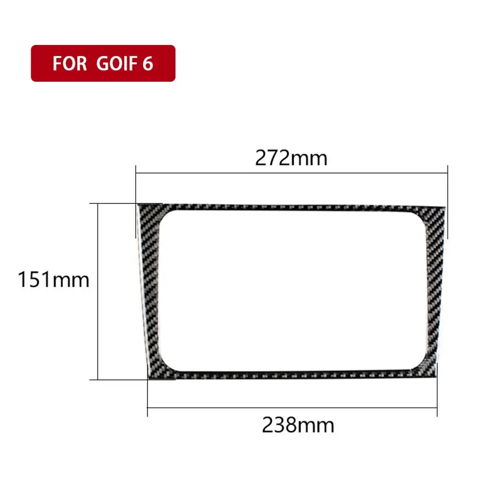 Car CD Panel Carbon Fibre Sticker for Volkswagen VW Golf 6 GTI R MK6 2008-2012 Auto Interior Decors Car Protective Accessories
Car CD Panel Carbon Fibre Sticker for Volkswagen VW Golf 6 GTI R MK6 2008-2012 Auto Interior Decors Car Protective Accessories