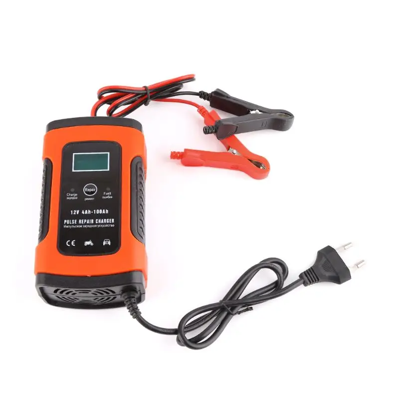 Intelligent Battery Charger 12V 5A Pulse Repair Truck Storage With LCD Display E7CA
Intelligent Battery Charger 12V 5A Pulse Repair Truck Storage With LCD Display E7CA