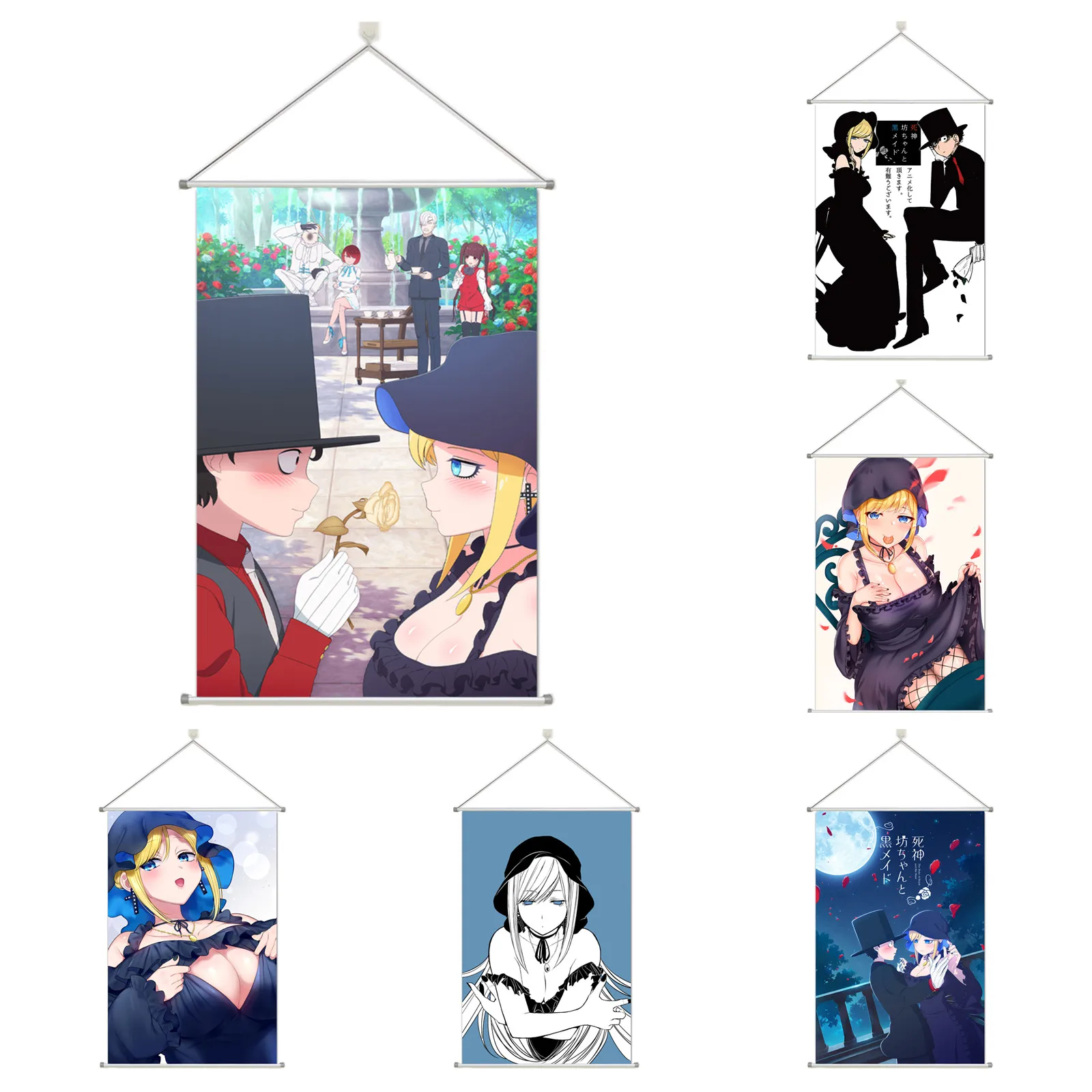 The Duke of Death and His Maid Alice Bocchan Alloy Scroll Cartoon Comic Scroll Hanging Wall Decor
The Duke of Death and His Maid Alice Bocchan Alloy Scroll Cartoon Comic Scroll Hanging Wall Decor