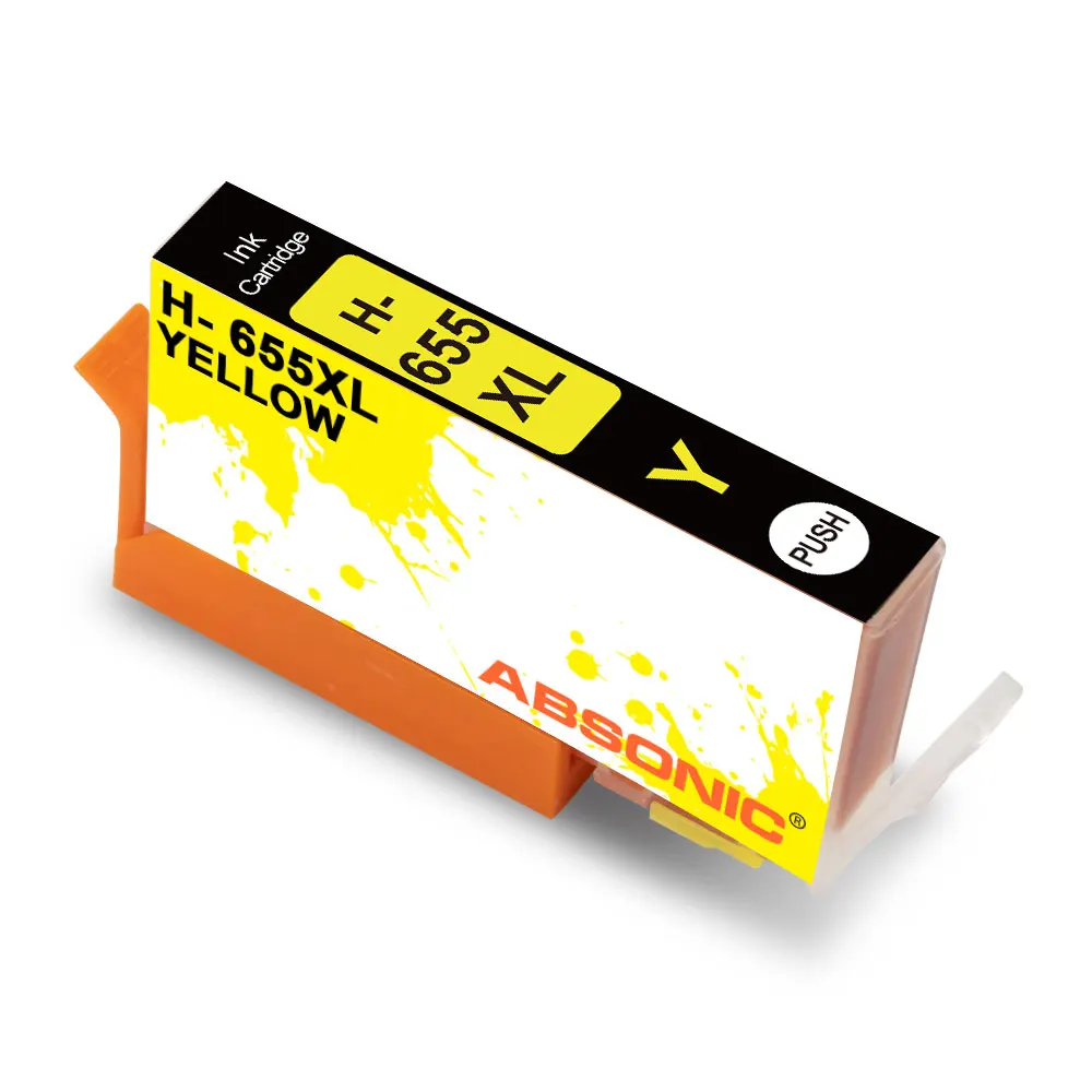 Absonic 4PK 655 Ink Cartridge for HP 655 HP655 Replace for deskjet 3525 5525 4615 4625 4525 6520 6525 6625 Printer Ink New Chip
Absonic 4PK 655 Ink Cartridge for HP 655 HP655 Replace for deskjet 3525 5525 4615 4625 4525 6520 6525 6625 Printer Ink New Chip