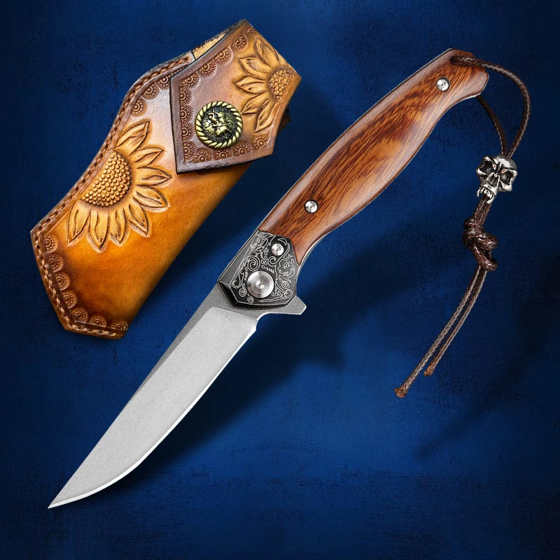 Portable Ball Bearing M390 Powder Alloy Steel Pocket Folding Knife Quickly Open EDC Practical Outdoor Hunting Survival Tools
Portable Ball Bearing M390 Powder Alloy Steel Pocket Folding Knife Quickly Open EDC Practical Outdoor Hunting Survival Tools