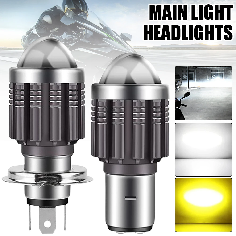 1PCS CSP 10000Lm H4 LED Moto H6 BA20D P15D LED Moto Motorcycle Headlight Bulbs Lens Yellow Hi Lo Lamp Motorbike Headlight Lamp
1PCS CSP 10000Lm H4 LED Moto H6 BA20D P15D LED Moto Motorcycle Headlight Bulbs Lens Yellow Hi Lo Lamp Motorbike Headlight Lamp