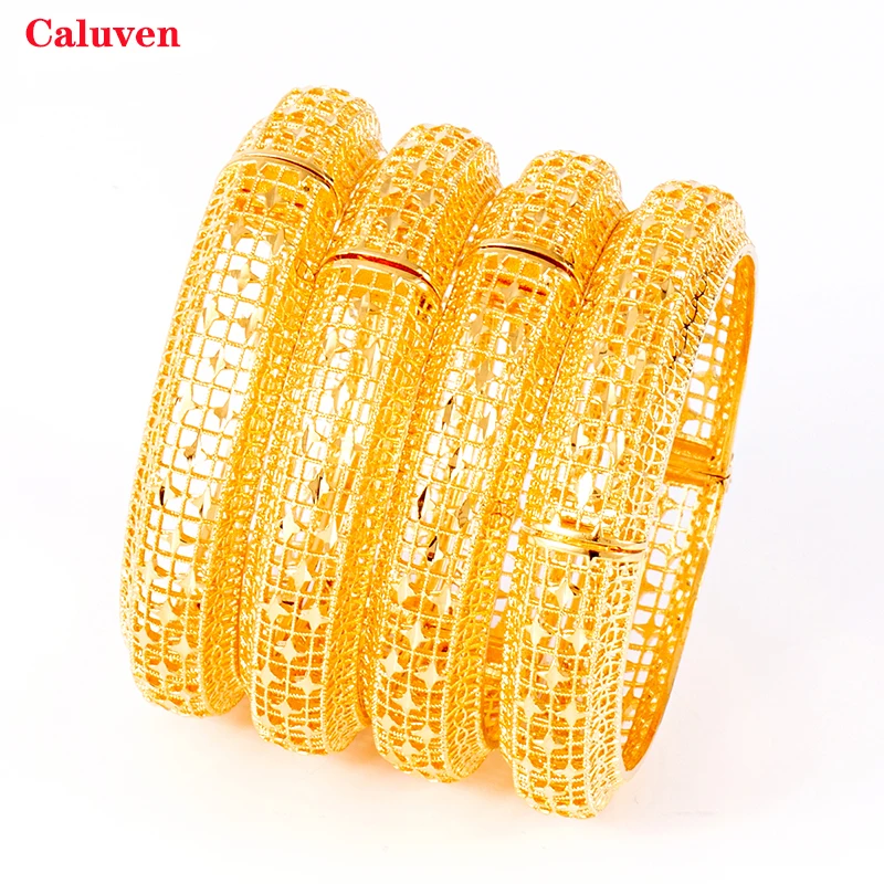 4pcs Dubai Bangles for Women Ethiopian Bracelets&Bangles Wedding Jewelry African Gold Bangle with Charm Indian Bracelets
4pcs Dubai Bangles for Women Ethiopian Bracelets&Bangles Wedding Jewelry African Gold Bangle with Charm Indian Bracelets