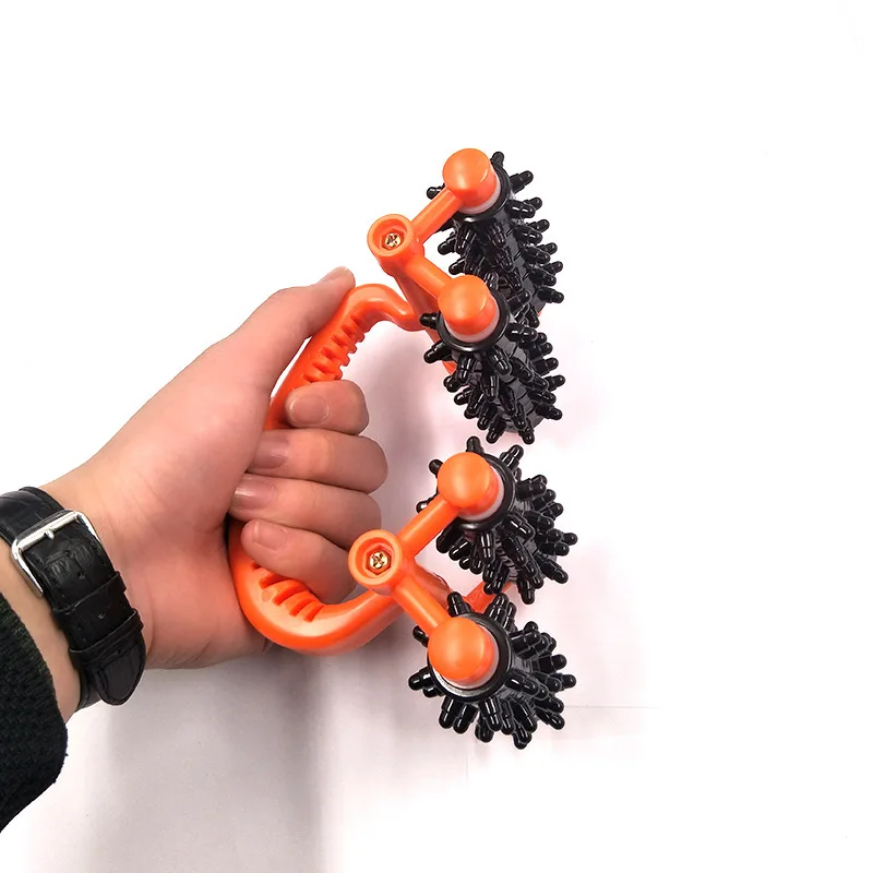 Hot Sale Wheel Roller Massager Plastic Body Care Promote Blood Circulation Massage Tool for Neck Waist
Hot Sale Wheel Roller Massager Plastic Body Care Promote Blood Circulation Massage Tool for Neck Waist