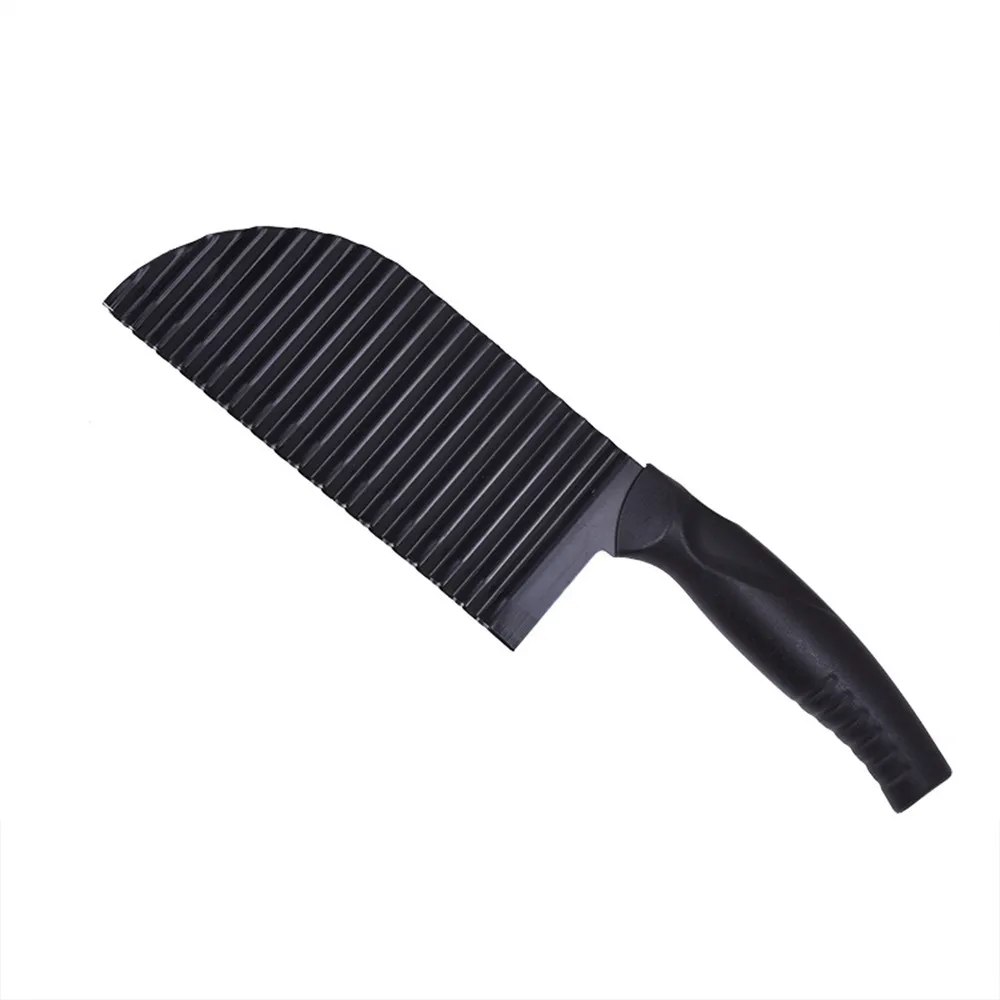 Stainless Steel French Fries Slicer Potato Knife Handheld Chipper Chopper Potato Carrot Chopping Knife Wave Knife Blade Kitchen
Stainless Steel French Fries Slicer Potato Knife Handheld Chipper Chopper Potato Carrot Chopping Knife Wave Knife Blade Kitchen