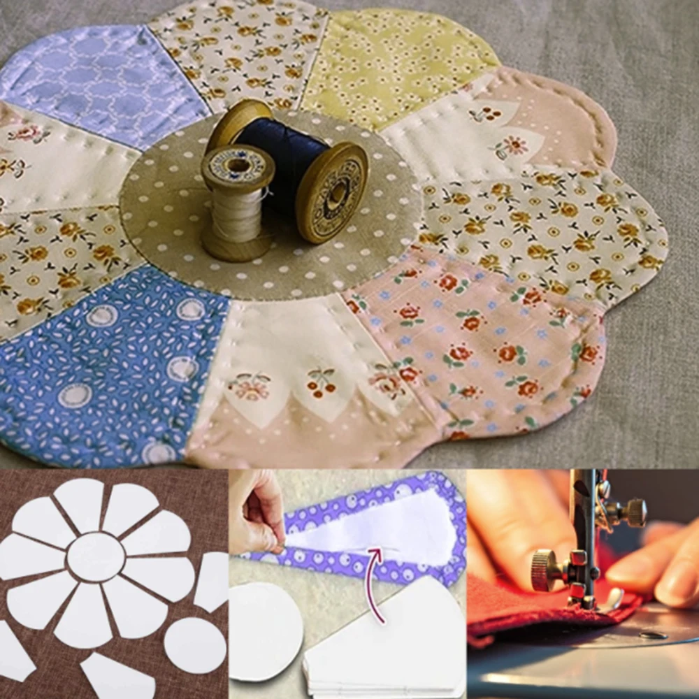 40pcs Flower Paper quilting Templates Patchwork Template For DIY Sewing Craft Supplies
40pcs Flower Paper quilting Templates Patchwork Template For DIY Sewing Craft Supplies