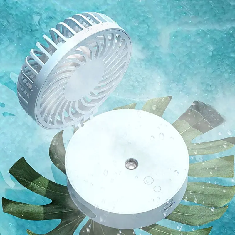 Portable Summer Mini Handheld Folding Fan USB Rechargeable Air Conditioning Humidifier with Colorful LED Night Light for Travel
Portable Summer Mini Handheld Folding Fan USB Rechargeable Air Conditioning Humidifier with Colorful LED Night Light for Travel