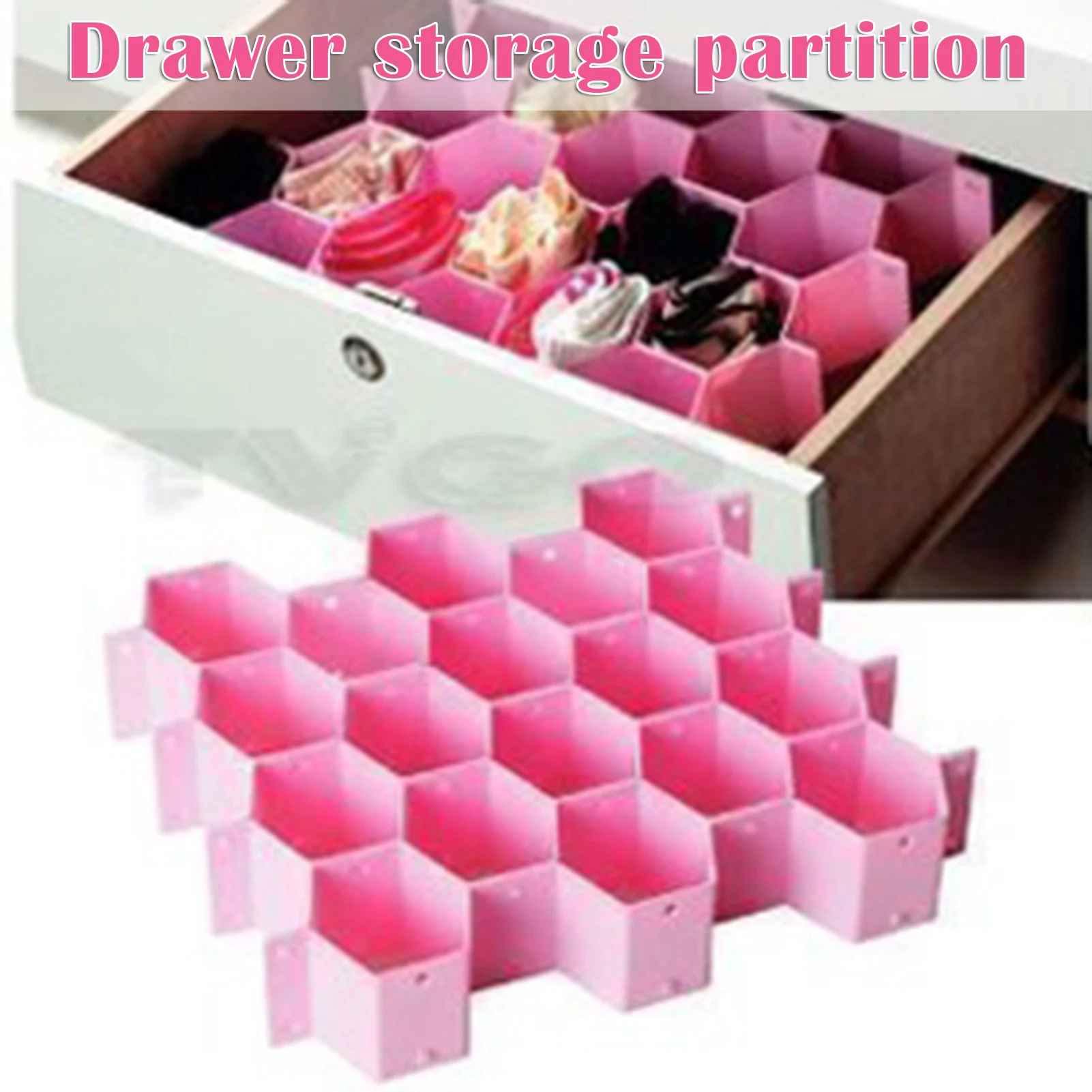 1 Set Adjustable Drawer Organizer Honeycombs Separator DIY Divider for Underwear Socks BDF99
1 Set Adjustable Drawer Organizer Honeycombs Separator DIY Divider for Underwear Socks BDF99