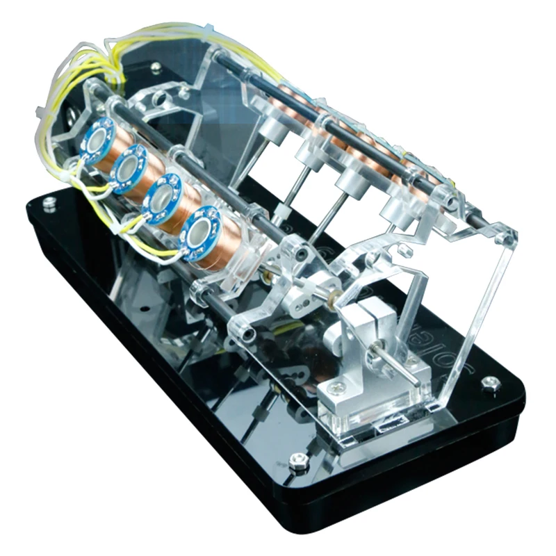 Electromagnet Engine Model child science toy gift High Speed V-Engine Motor Vehicle Engine education toy 4/8/12 coil
Electromagnet Engine Model child science toy gift High Speed V-Engine Motor Vehicle Engine education toy 4/8/12 coil