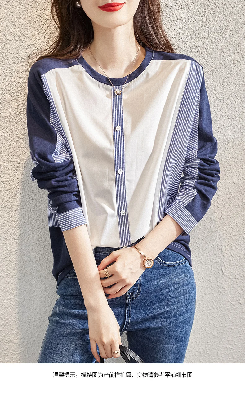 Chiffon Women's Blouse Print O-neck Girl's Shirt Summer Loose Lace Long Sleeve Top Plus Size Casual Office Lady Blusas Houthion
Chiffon Women's Blouse Print O-neck Girl's Shirt Summer Loose Lace Long Sleeve Top Plus Size Casual Office Lady Blusas Houthion