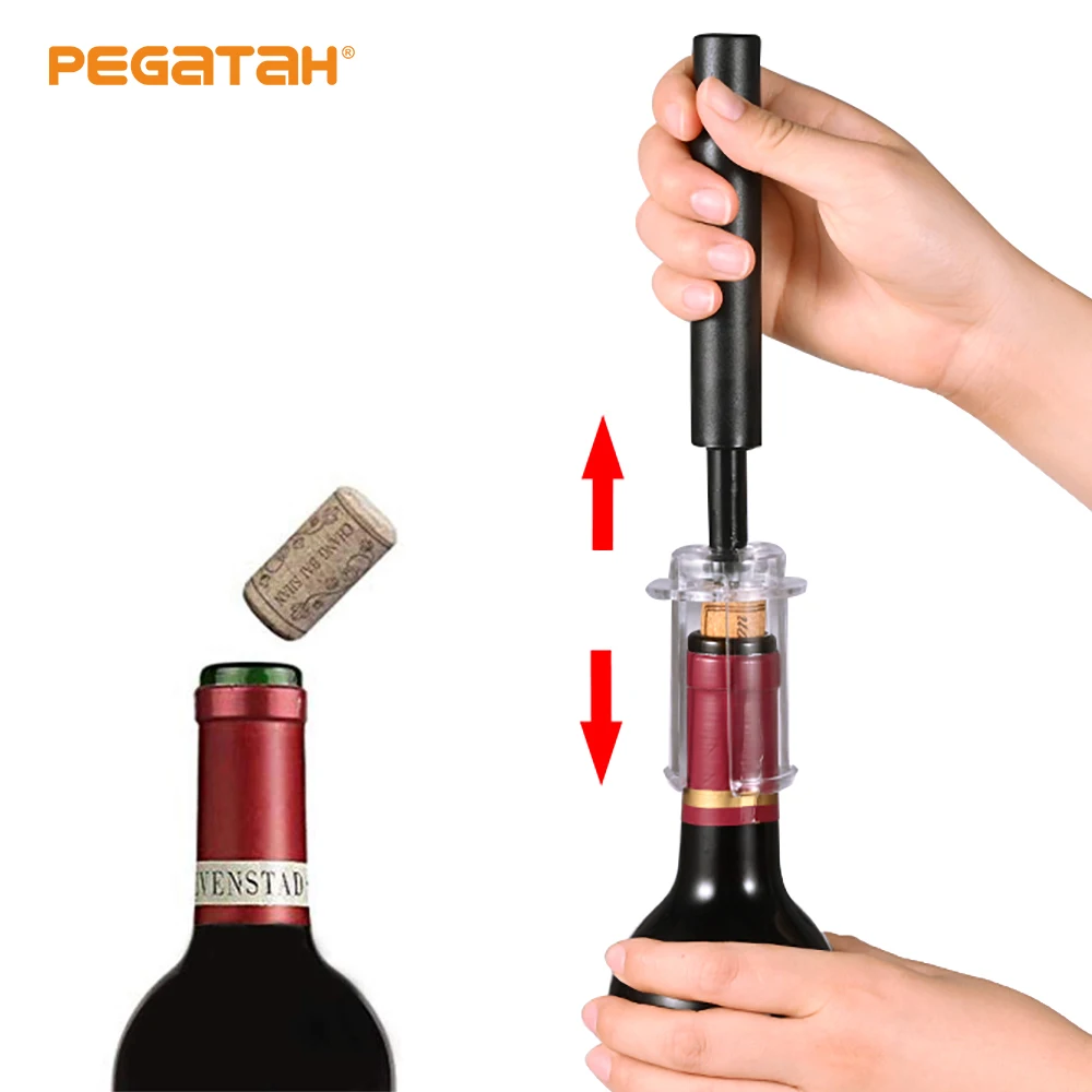 Air Pump Wine Bottle Opener Air Pressure Vacuum Stainless Steel Pin Type Bottle Pumps Kitchen Opening Tools Bar Accessories
Air Pump Wine Bottle Opener Air Pressure Vacuum Stainless Steel Pin Type Bottle Pumps Kitchen Opening Tools Bar Accessories