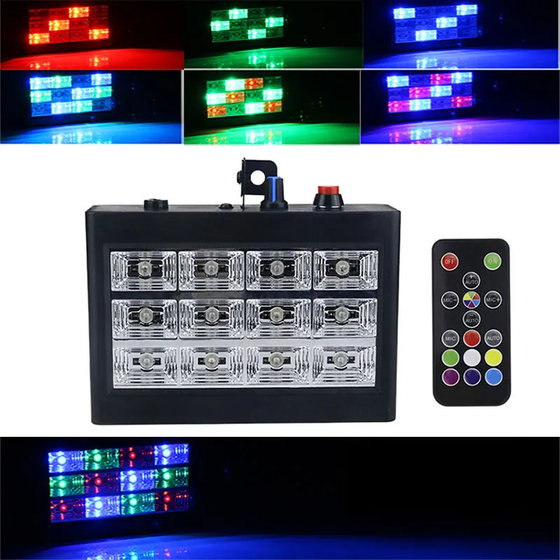 Пульт дистанционного управления Управление белый/RGB Strobe сценический светильник