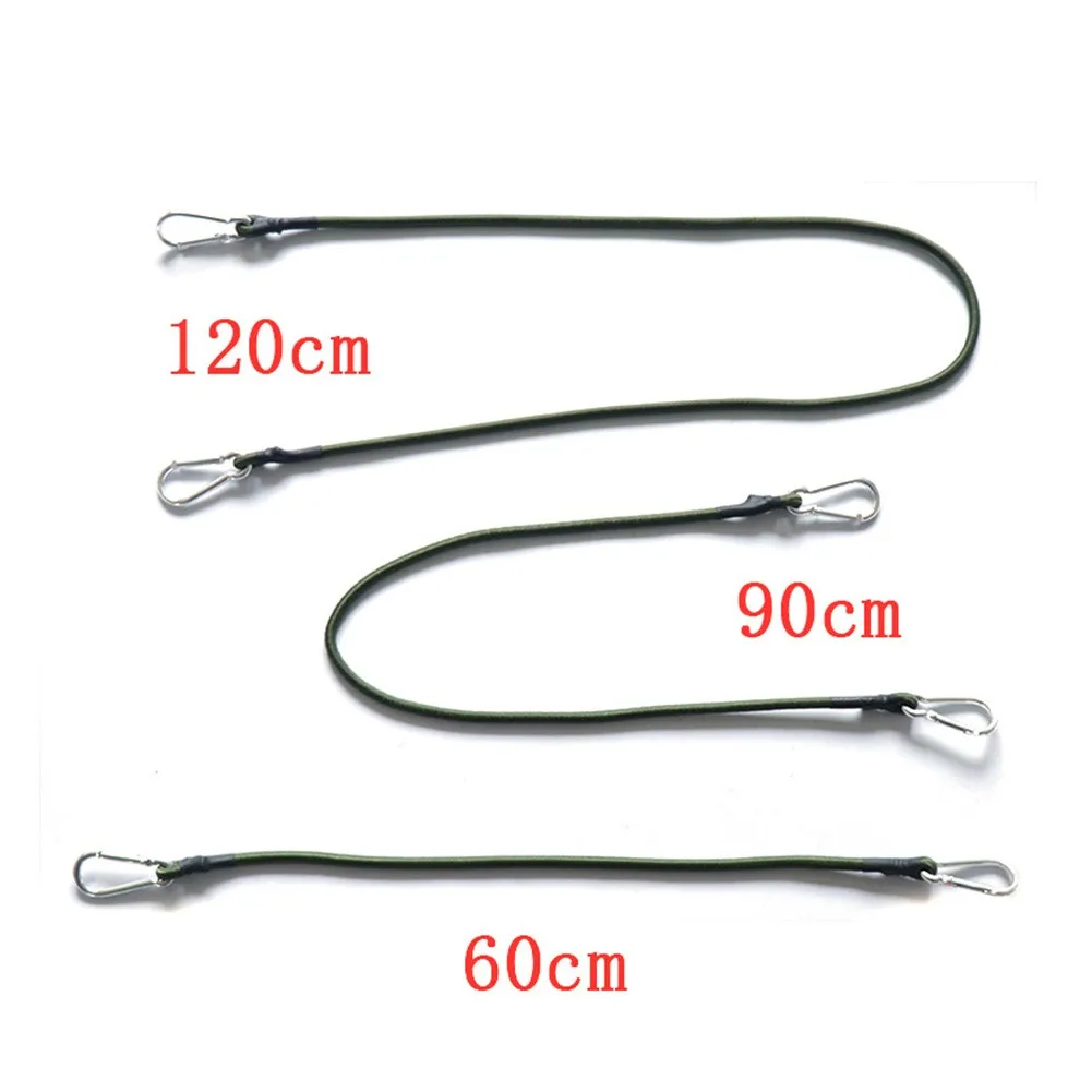 60/90/120cm Heavy Duty Bungee Cord Ropes Carabiner Clips Camping Baggage Straps Rubber + Aluminum Alloy Camping Accessories
60/90/120cm Heavy Duty Bungee Cord Ropes Carabiner Clips Camping Baggage Straps Rubber + Aluminum Alloy Camping Accessories