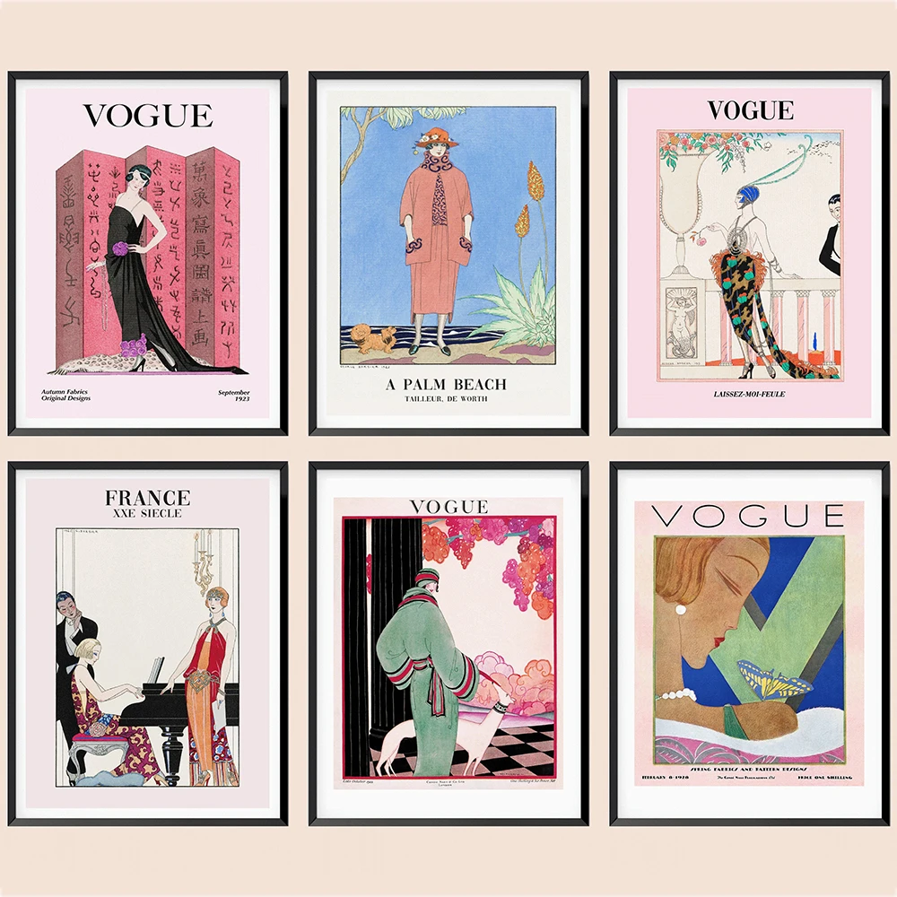 Vintage Vogue Style Magazine Fashion Frence Prints Wall Art Minimalism Modern Pictures For Living Room On The Wall Home Decor
Vintage Vogue Style Magazine Fashion Frence Prints Wall Art Minimalism Modern Pictures For Living Room On The Wall Home Decor
