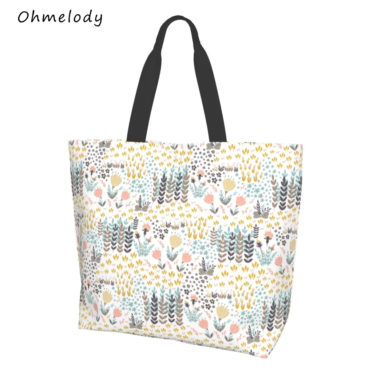 Floral Prints Women's Large Capacity Travelling Tote Handbags Shopping Bags Reusable Grocery Bag Purse Ladies Shoulder Bag
Floral Prints Women's Large Capacity Travelling Tote Handbags Shopping Bags Reusable Grocery Bag Purse Ladies Shoulder Bag