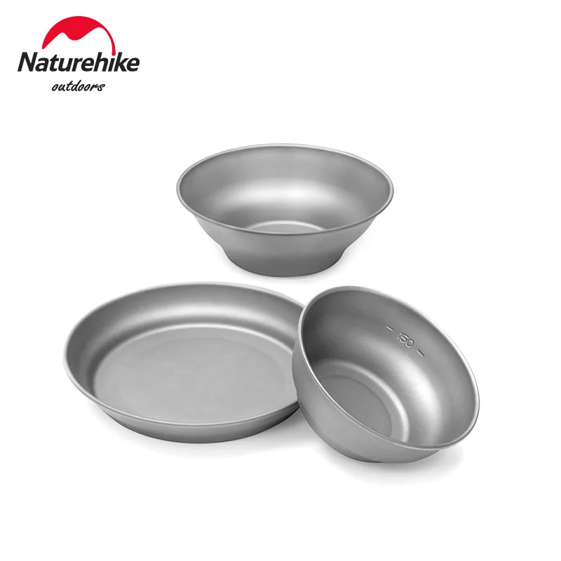 Naturehike Loafers Titanium Dish Bowl Plate Outdoor Picnic Barbecue Tableware Pure Titanium Portable Picnic Equipment
Naturehike Loafers Titanium Dish Bowl Plate Outdoor Picnic Barbecue Tableware Pure Titanium Portable Picnic Equipment