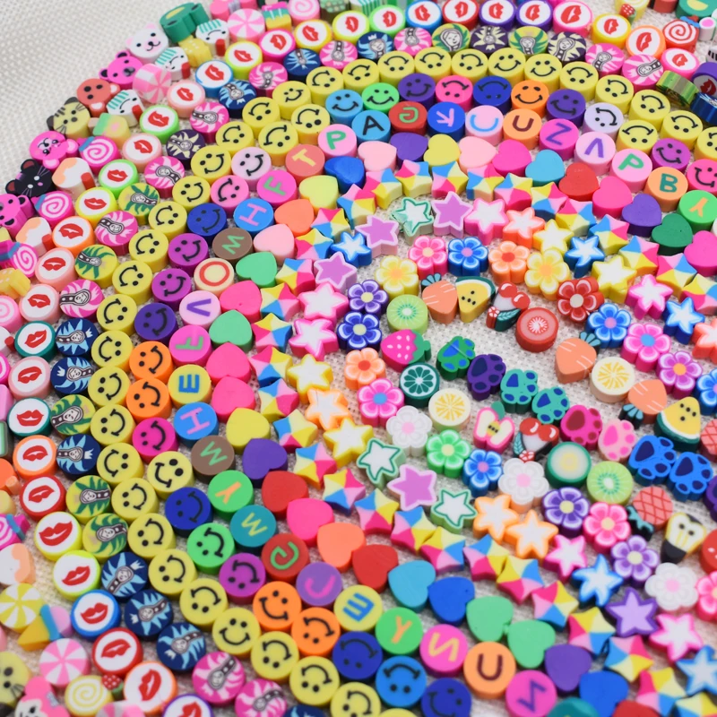 10mm DIY Jewelry Findings Clay Beads Fruits Heart Flower Beads Polymer Clay Beads For Jewelry Making DIY Bracelet Necklace 15"
10mm DIY Jewelry Findings Clay Beads Fruits Heart Flower Beads Polymer Clay Beads For Jewelry Making DIY Bracelet Necklace 15"